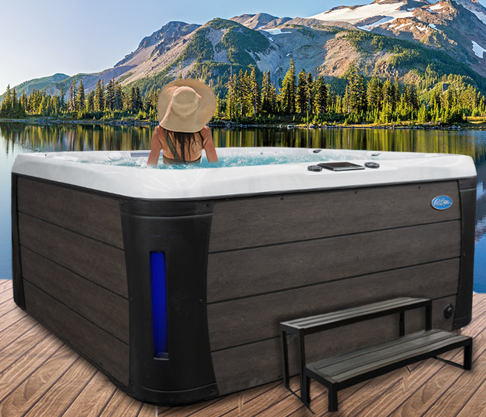 Calspas hot tub being used in a family setting - hot tubs spas for sale Lake Tahoe
